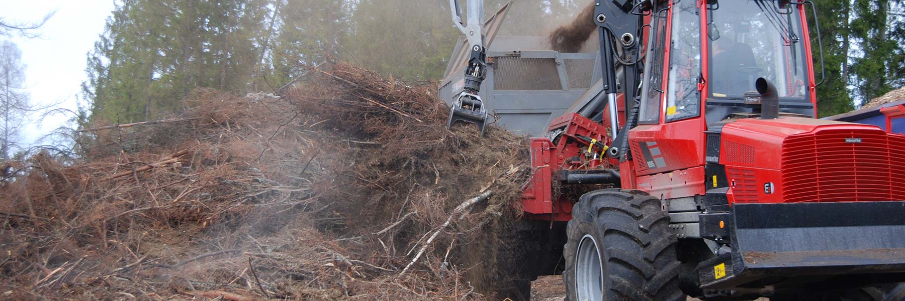 Försäljning skogsbränsle och biprodukter