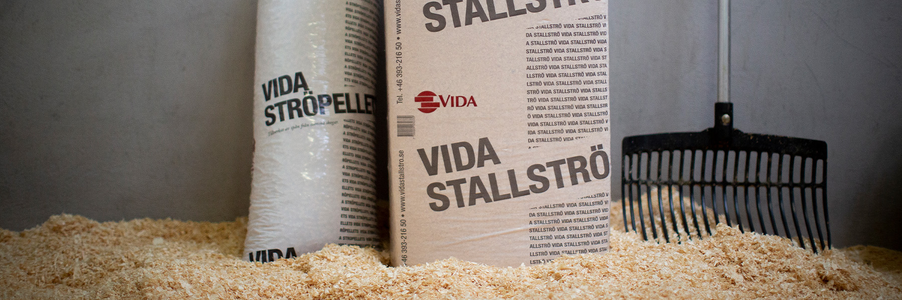 Vida Stable Bedding and Vida Stable Pellets