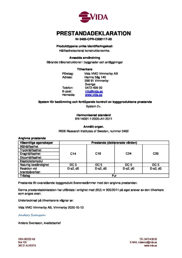 test1Prestandadeklaration Vimmerby 0402-CPR-C500117-20