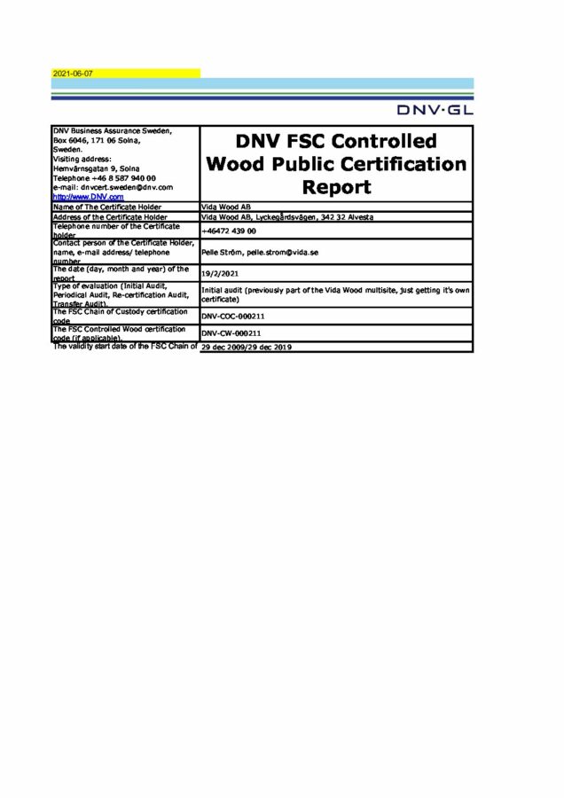 test1Vida Skog FSC CW new std public report 2022